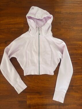 lululemon athletica Lavender Hooded Zip Jacket